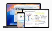 Apple Intelligence displayed on a desktop.